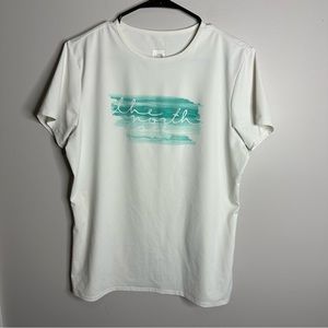 Women’s The North‎ Face Size Large White Short Sleeve Graphic Tshirt